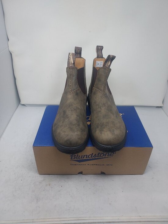 Blundstone MENS Chelsea Rustic Brown Boot - Picture 5 of 8